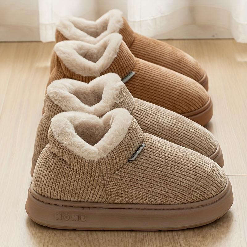 High Top Fleece Lined Winter Boots for Women Thick Warm Lightweight EVA Sole