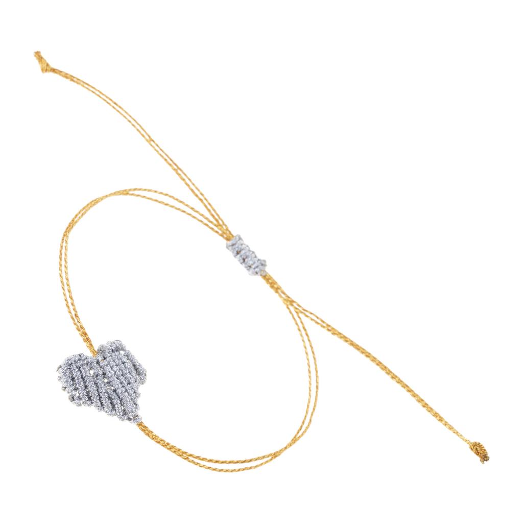 Böhmisches geflochtenes Seilarmband für Paare handgewebtes Herzdesign umweltfreundlicher Hanfkordelschmuck bequem