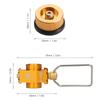 Gasadapter Gaseinsparer Plus Gasumwandler Schalter Nachfüllgas Umwandlungsadapter Gasadapterventil für Camping Wandern Angeln