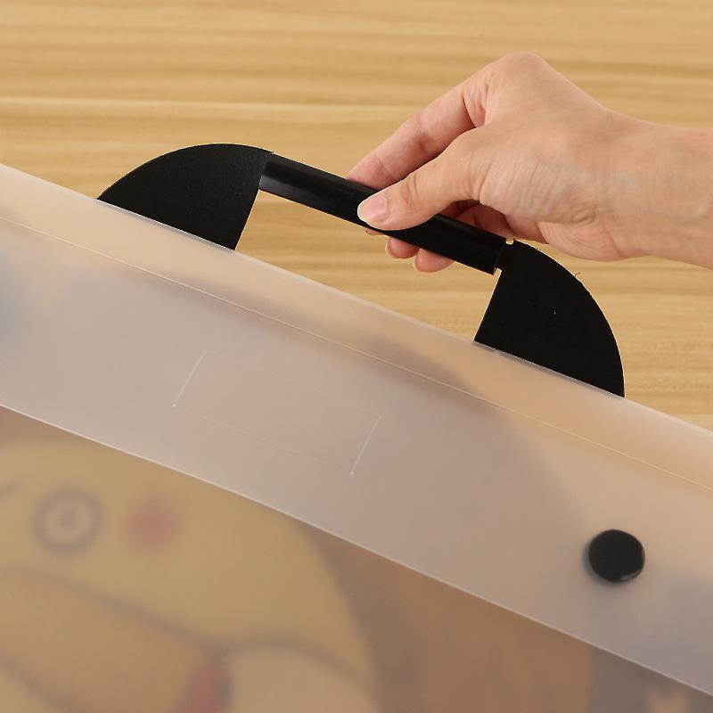 Portable A1-A3 File Organizer: Multi-Size Poster, Album, and Document Storage Bag