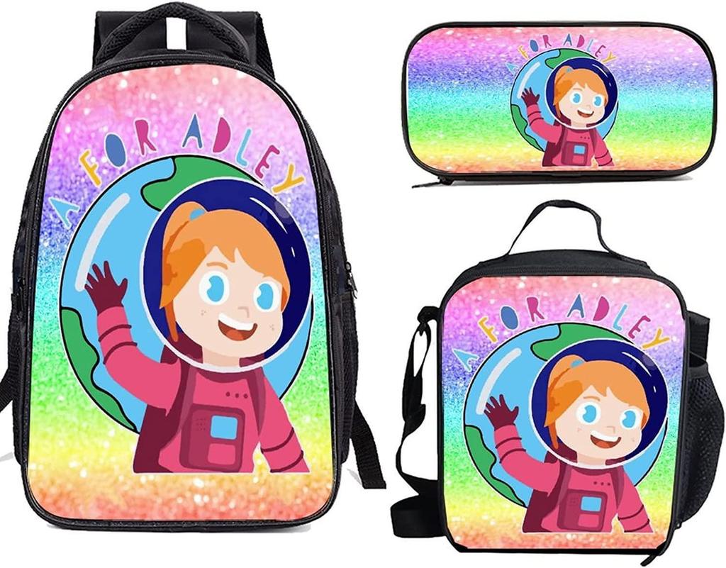 Backpack 17-Inch Student Schoolbag Set 3D Digital Printing Schoolbag To Make