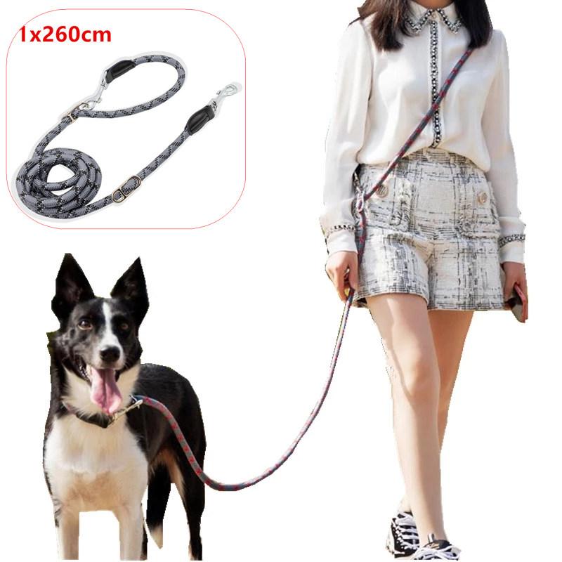 Dog Leashes Harness for Dog Walker Dogs Double Leash Hands Free Harness Dogs Walking Multifunctional Chain Pet Accessories Belt