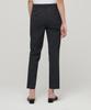 MUSINSA STANDARD WOMAN Women'S Slim Straight Hidden Elastic Waist Slacks [Charcoal Gray]