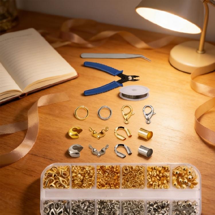 36 Piece Metal Bead Spacer Set In 6 Colors Bracelet Alignment Beads Positioning Beads For Multi Layer Jewelry Designs