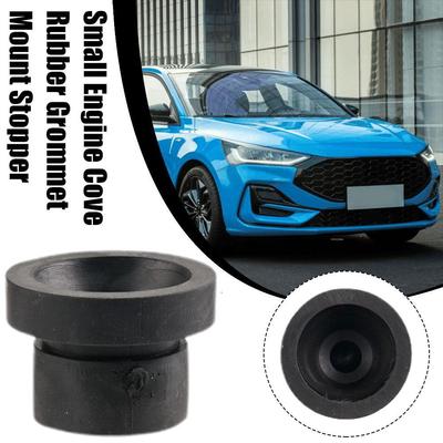 4PCS Black Rubber Sleeve Pad Guard Plate Pier for FORD Focus 2 MK2 Galaxy CS Engine Upper Cover Car Accessories Interior