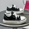Canvas shoes 2025 summer new fashion trend versatile personality flat baseplate shoes youth school style casual shoes