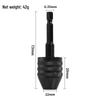 Quick-Change 0.3-6.5mm Hex Shank Self-Centering Drill Chuck for 3.6 Electric Grinder