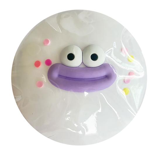 

Big Eyes Ball Squeeze Toy Cartoon Bun Shape Sensory Pinch Fidget Toy Stress Relief Hand Relaxation Decompression Tool F