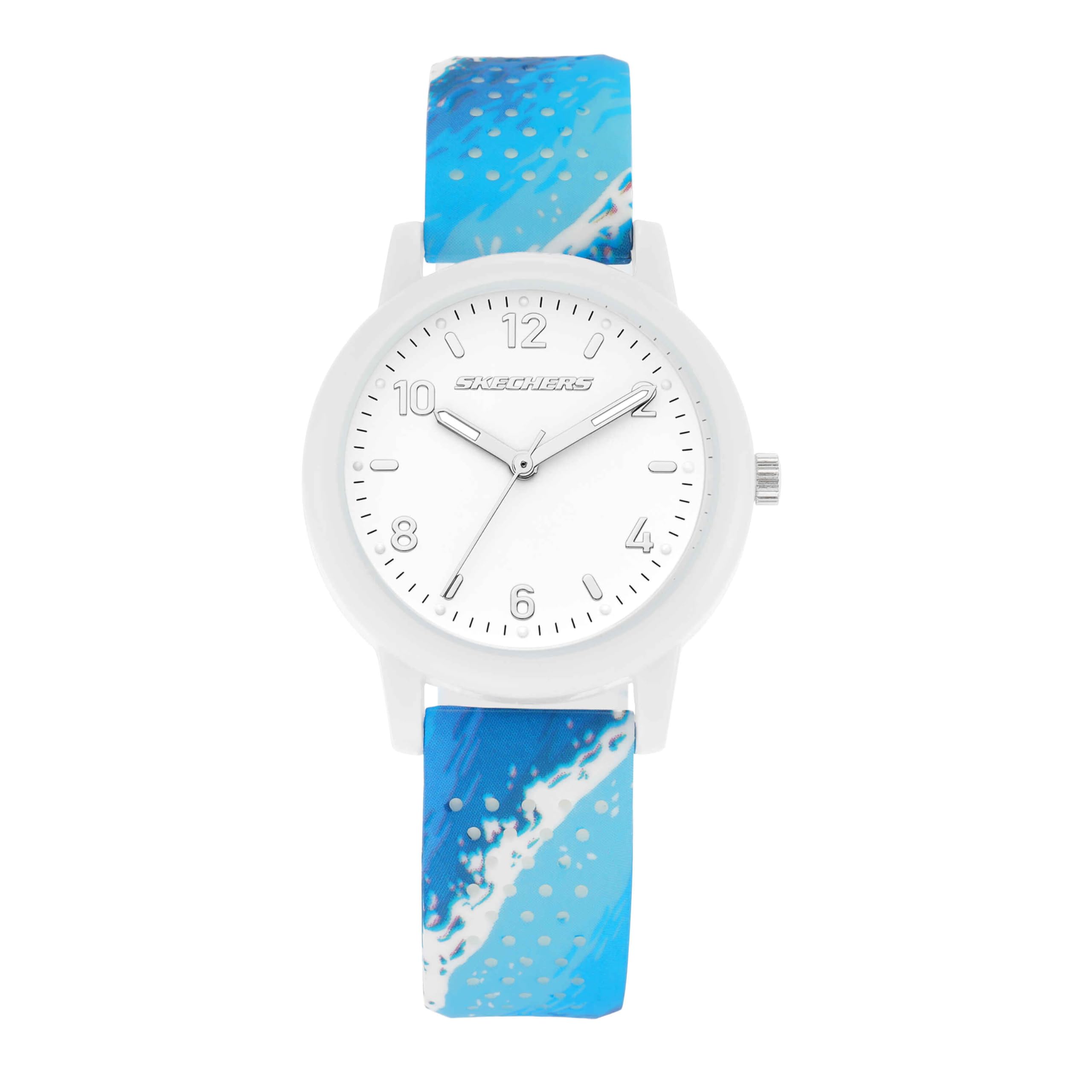 

Skechers Analog Silicone Watch SR6274 Women s синий