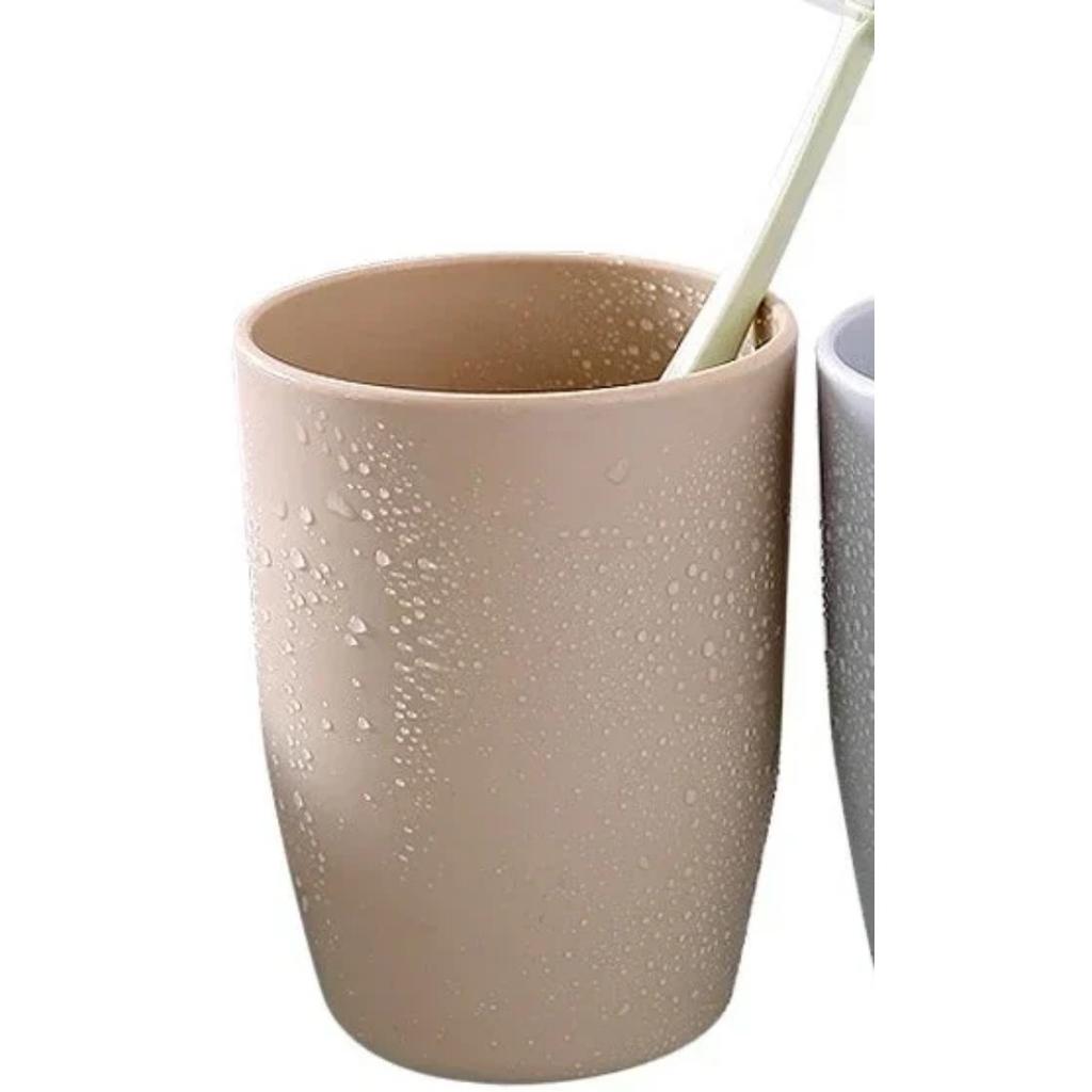 Creative Mouthwash  Travel Children's Environmental Protection Wheat Toothbrush Couple Toothbrush Cup Washing Cup