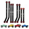 INJORA High Clearance 4 Links Set Upgrade for 1/24 RC Crawler Axial SCX24 C10 JEEP JLU Ford Bronco Base Camp 4Runner