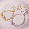 Bracelet Colorful Love Zircon Bracelet Light Luxury High-end Pull-out Bead Adjustable Bracelet Exquisite and Versatile Girlfriend Model