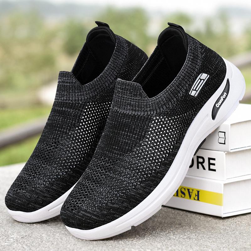 Shoes Men's New Men's Shoes Summer Non-smelly Feet Casual Shoes Breathable Mesh Shoes Hollow Mesh Shoes