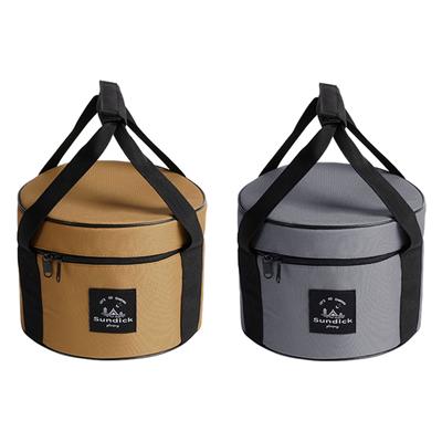 Borsa da Picnic per Barbecue 9/14L Tessuto Oxford Secchiello per Conservazione Pentole Impermeabile da Viaggio Borsa per Trasporto Posate Portata 7kg Forniture per Esterni