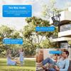 New EU Dual Lens 4G IP Camera WiFi 8MP 4K Surveillance Camera Wireless Outdoor Smart Home Night Vision Digital Zoom CCTV Camera