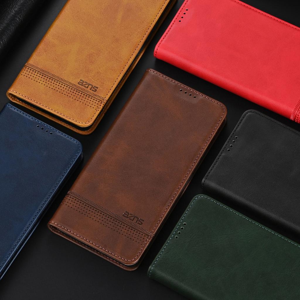 Husă Telefon din Piele Magnetică Flip de Lux Pentru Mi Redmi Note 15 14 13 12 Pro Plus 15C 14C 13C 12C Sloturi pentru Carduri Portofel Geantă Copertă Carte