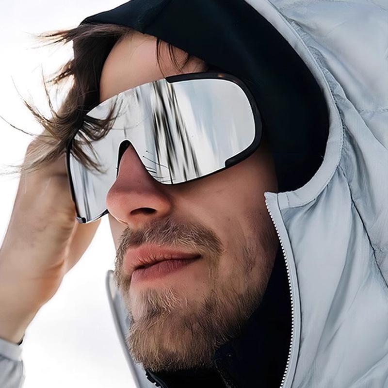 Lunettes de soleil de cyclisme d'extérieur pour femmes Y2K élégantes coupe-vent lunettes de soleil pour hommes alpinisme ski lunettes de soleil pour femme