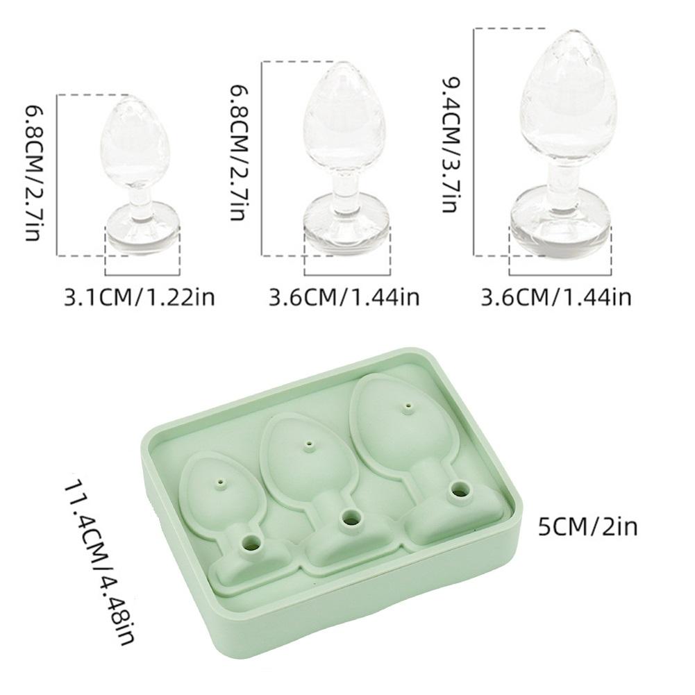 Silicone Whiskey  Ice Cube Maker Tray with Lid Household DIY Ice Mold  Kitchen Bar Accessories  for Cooling Drinking