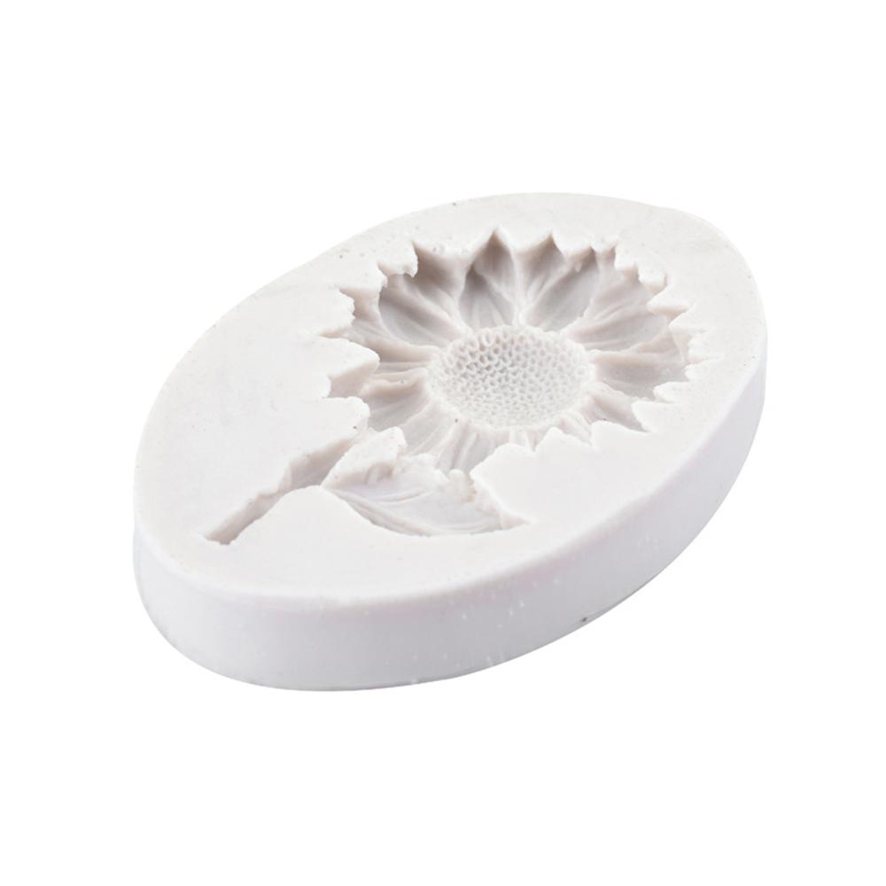 Cake Mould DIY sunflower silicone mold handmade fondant cake decoration kitchen tool chocolate baking mold