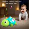 Children's Puzzle Music, Intelligent Obstacle Avoidance Turtle For Babies Learning To Walk