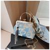 Embroidered Chinese Style Clutch Bag Lady Fashion Elegant Chain Crossbody Shoulder Bag Wedding Party Evening Handbag With Tassel
