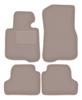 Tapis de sol en velours beige pour: BMW 4 F32 Gran Coupé (2013-)
