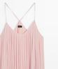 Masimodutti Fluid Pleated Strap Dress