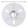 24W LED Deckenventilator Licht-Kit Dimmbares Deckenventilator Licht Ersatzplatine Kronleuchter