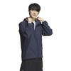 Adidas Denim Look Hooded Track Regular Stretch Legend Ink Size Size Men's Top, Fit, Woven, (IM8775), BXF22/JSY31, J/M