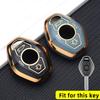 Kryt na klíče od auta Pouzdro na klíče Shell Fob Keychain for BMW E38 E39 E46 E83 E53 E60 E63 E61 E64 E83 E85 E86 M5 325i X3 X5 Z3 Z4 3 5 7 Series