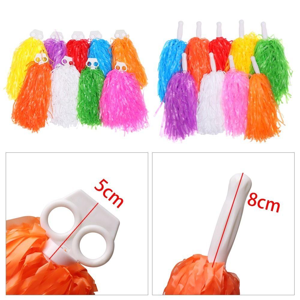 Flower Dance Party Decorator Cheerleader pompoms Club Sport Supplies Cheerleading Cheering Ball