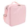 Μονωμένη Τσάντα Μεσημεριανού Μονοί Ώμου Θήκη Μεσημεριανού PU Χειρός Τσάντα Bento με Λουράκι Ώμου για Εργασία Σχολείο Ταξίδι Ροζ