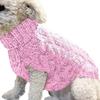 Dog Winter Clothes Knitted Pet Sweater For Small Medium Dogs Chihuahua Puppy Pet Clothes Yorkshire Pure Pullovers