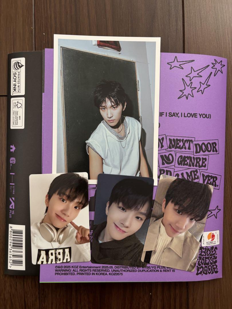 

[USED] BOYNEXTDOOR Bonekdo Boynek NoGenre Unak