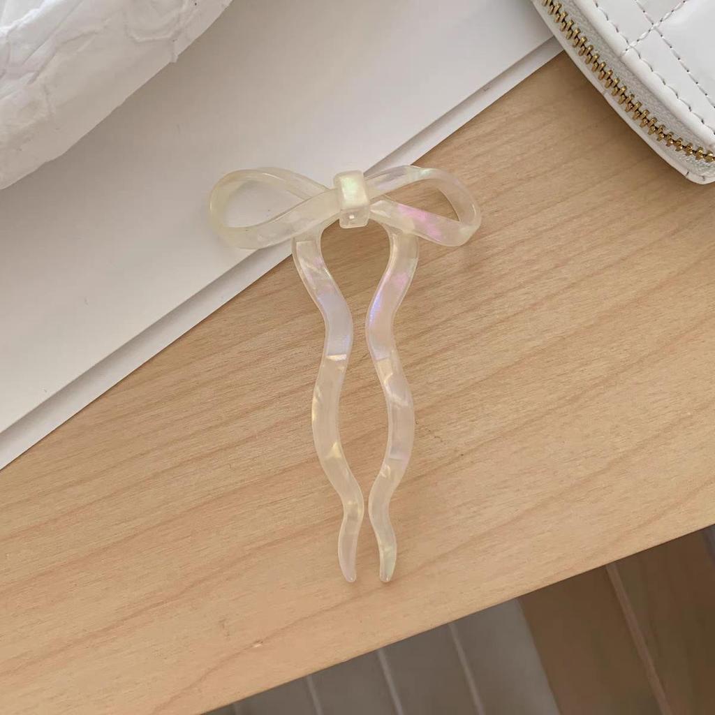 Women's High-End U-Shaped Ancient Style Hair Bow Hairpin for Qipao