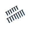 HSSDTECH Black Laptop Bottom Cover Screws for Asus ROG Zephyrus M16 GU604 GU604VY GU604VZ GU604VI  Lower Bottom Base Cover Case screws