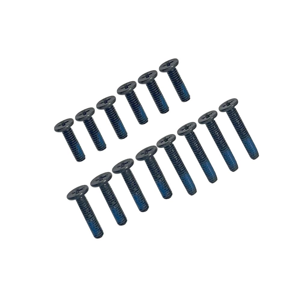 HSSDTECH Black Laptop Bottom Cover Screws for Asus ROG Zephyrus M16 GU604 GU604VY GU604VZ GU604VI Lower Bottom Base Cover Case screws