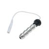 Chaqiu Transparent Metal Urethral Plug - Short Electric Shock Tool for Enhanced Pleasure