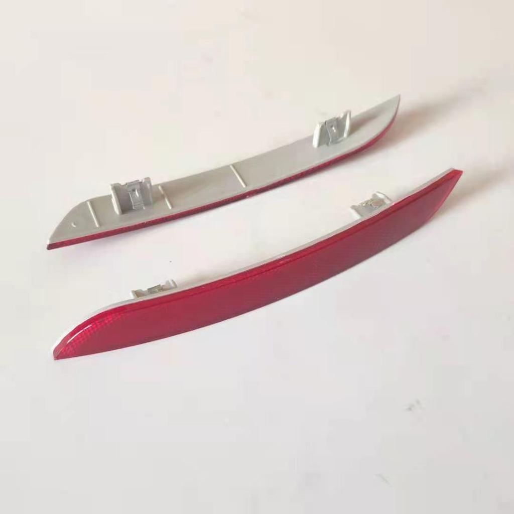 BMW 5 Series F10 Reflective Bumper Light Trim (Parts 63147203237, 63147203238)