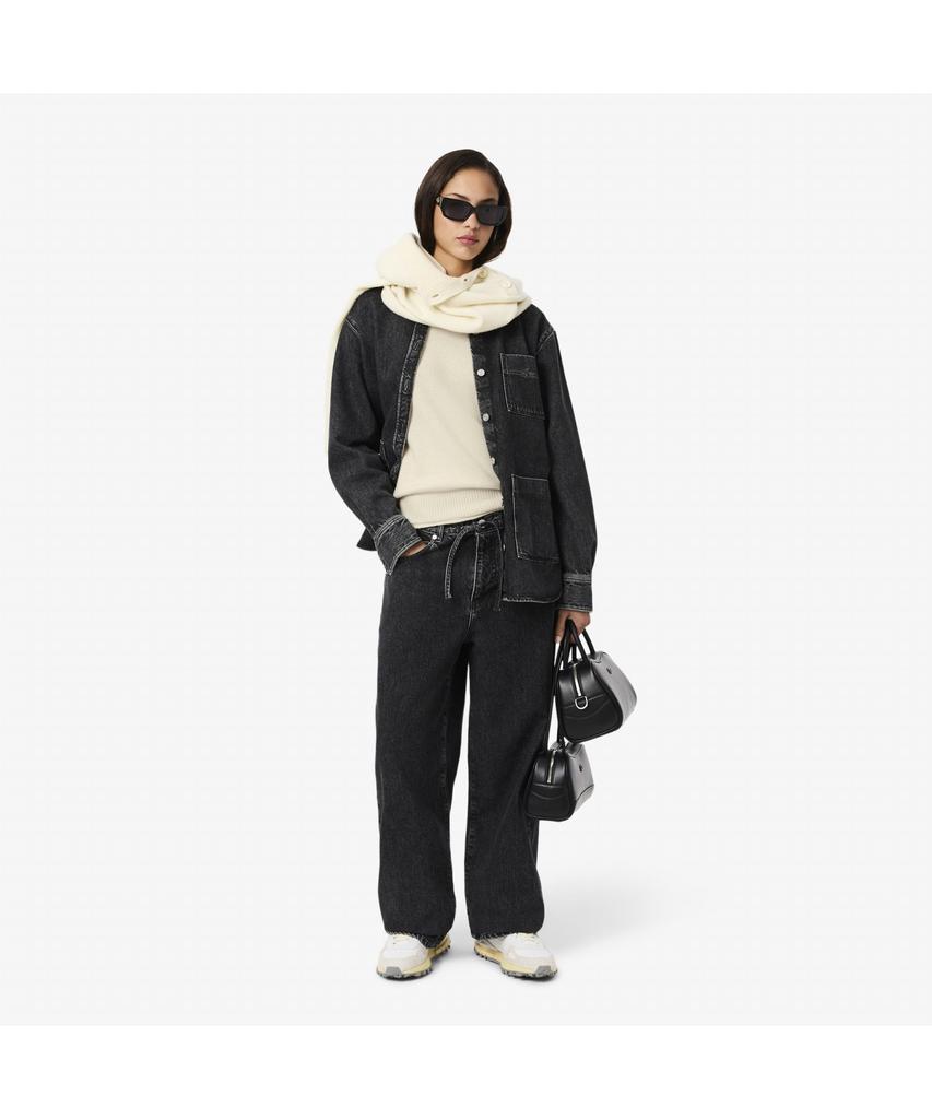 LACOSTE Women'S Carded Wool Crew Neck Sweater Af4160-55N Xfj