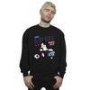 Disney Mens Mickey Mouse Team Mickey Football Sweatshirt