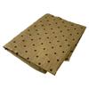 Mustard Scarf with Chocolate Dots - 180x90 , Cotton with Polyester