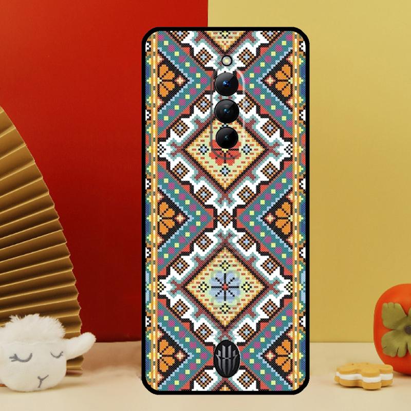 Ukrainian Pattern Case For Nubia Red Magic 10 Pro Plus 6 7 Pro 6S 7S 6R 5G RedMagic 9 8 8S 9S Pro Plus Cover