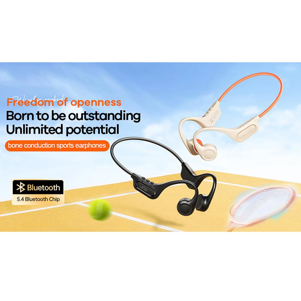 Bone conduction sports wireless earphones ultra-light bone conduction music wireless bluetooth earphones