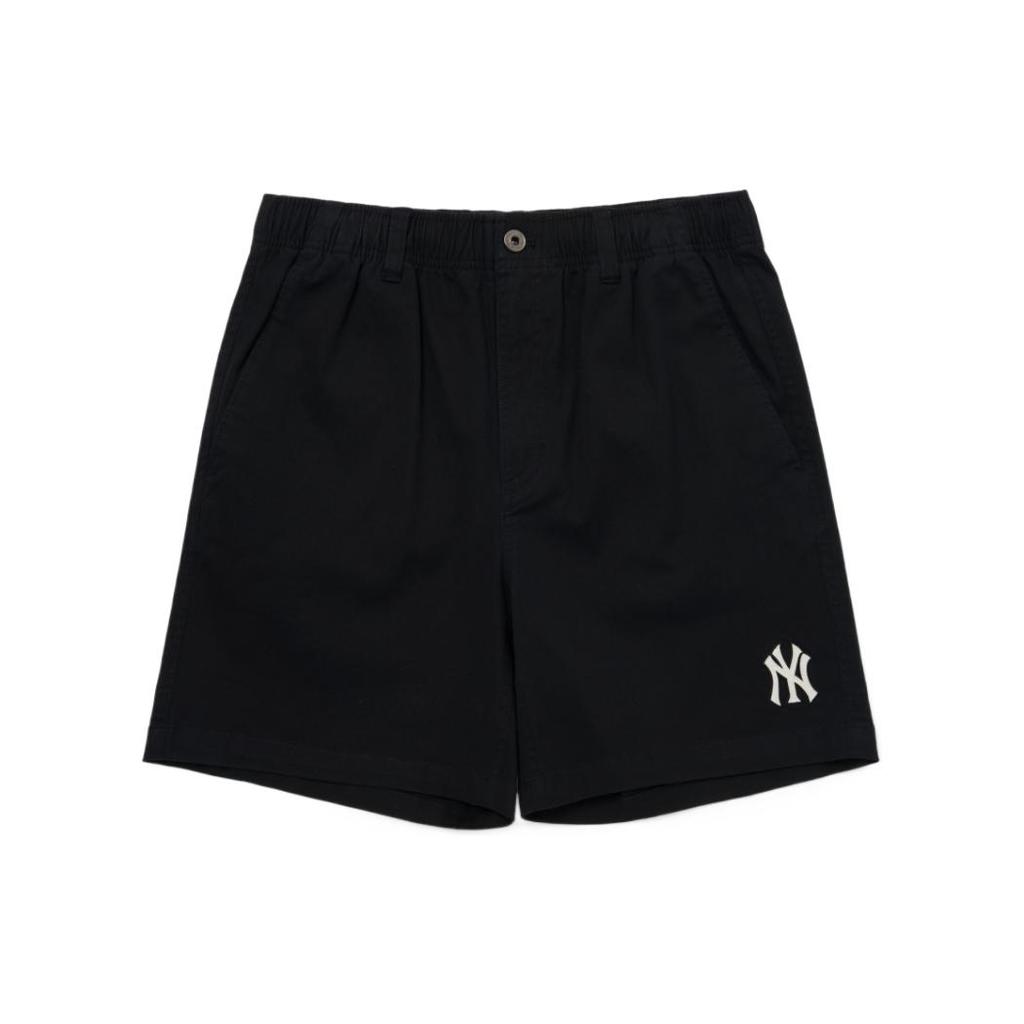 New MLB Casual Shorts Unisex Black 3ASMB0123-50BKS