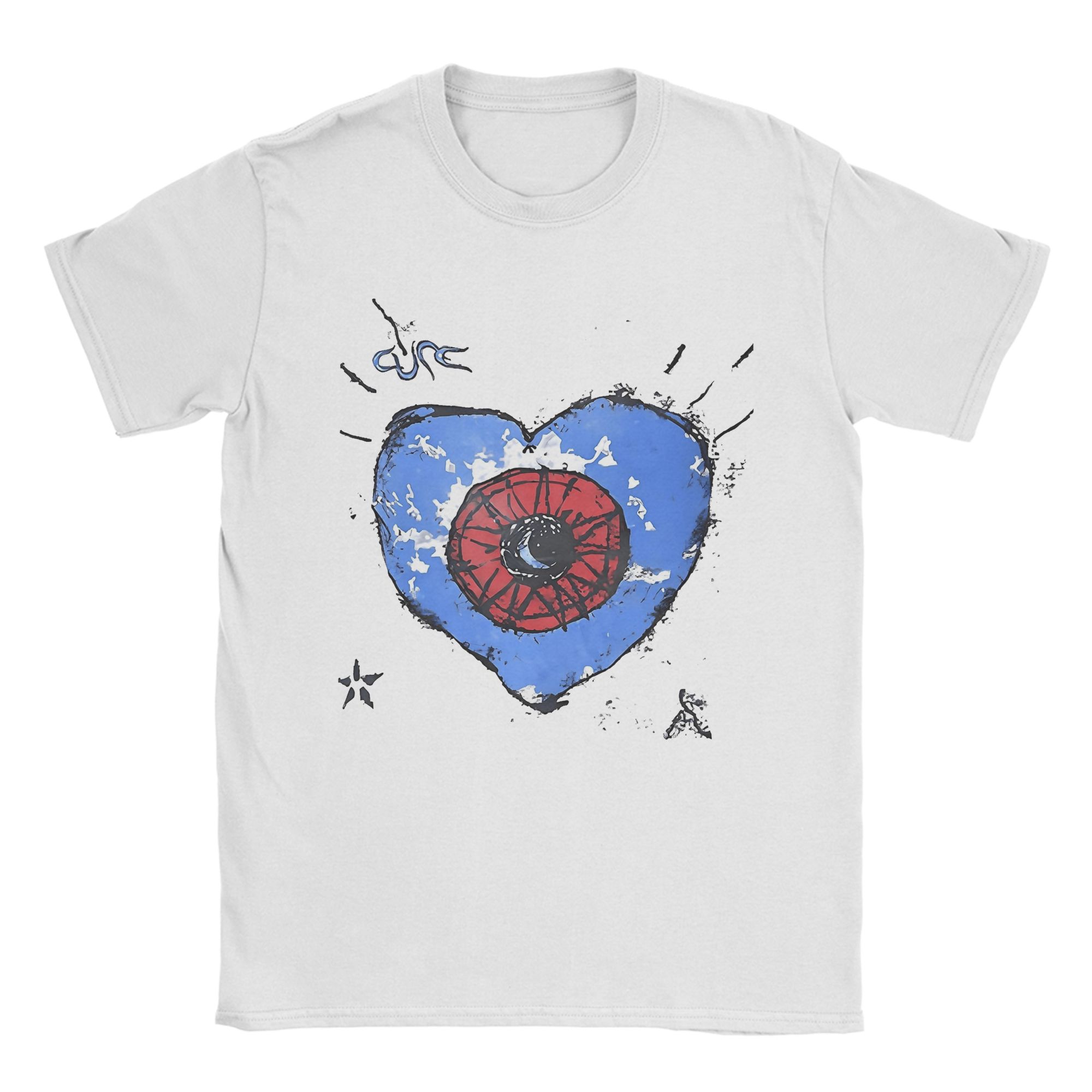 

Leisure 1992 Wish Tour Music Rock Band T-Shirt Men s women Short Sleeve The Cures Crewneck Summer Top S