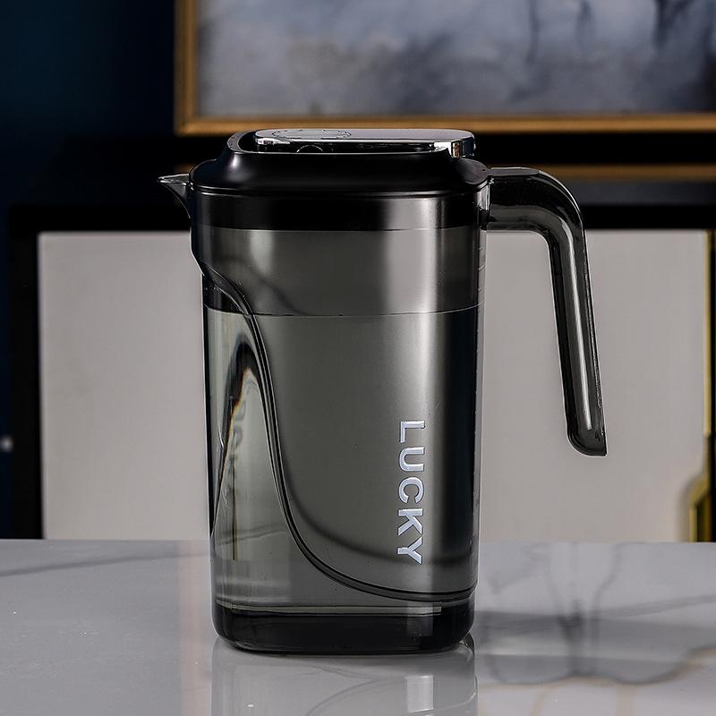 2200ml Summer Cold Kettle Large Caliber Tea Pot with Lid Large Capacity Juice Jugs for Household Refrigerators Drinkware