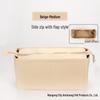 Custom Felt Cosmetic Bag Storage Organizer with Divider