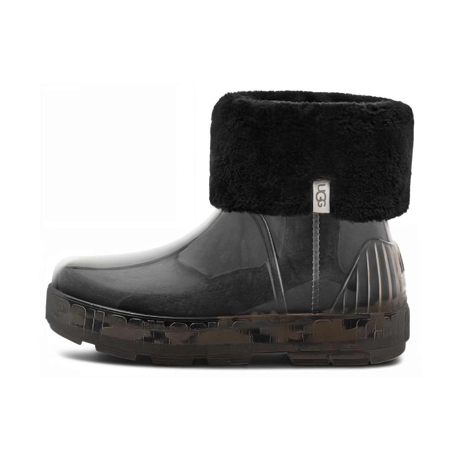 

UGG Drizlita Clear Водонепроницаемые короткие зимние ботинки женские черные 1125732-BLK 37