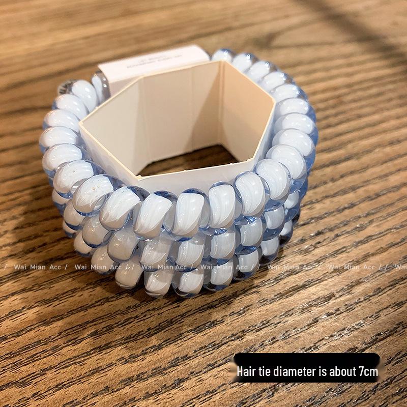 2024 Premium High-Elastic Hair Tie: No-Trace, High-End Ponytail Rubber Band Accessory